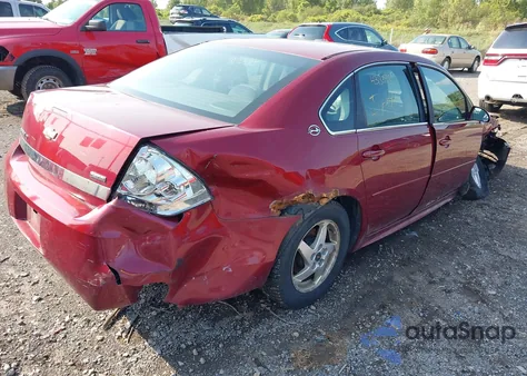 2009 Chevrolet Impala Lt из США, поврежденный, VIN 2G1WT57K591131022